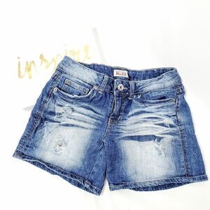 Mudd Distressed Jean Shorts